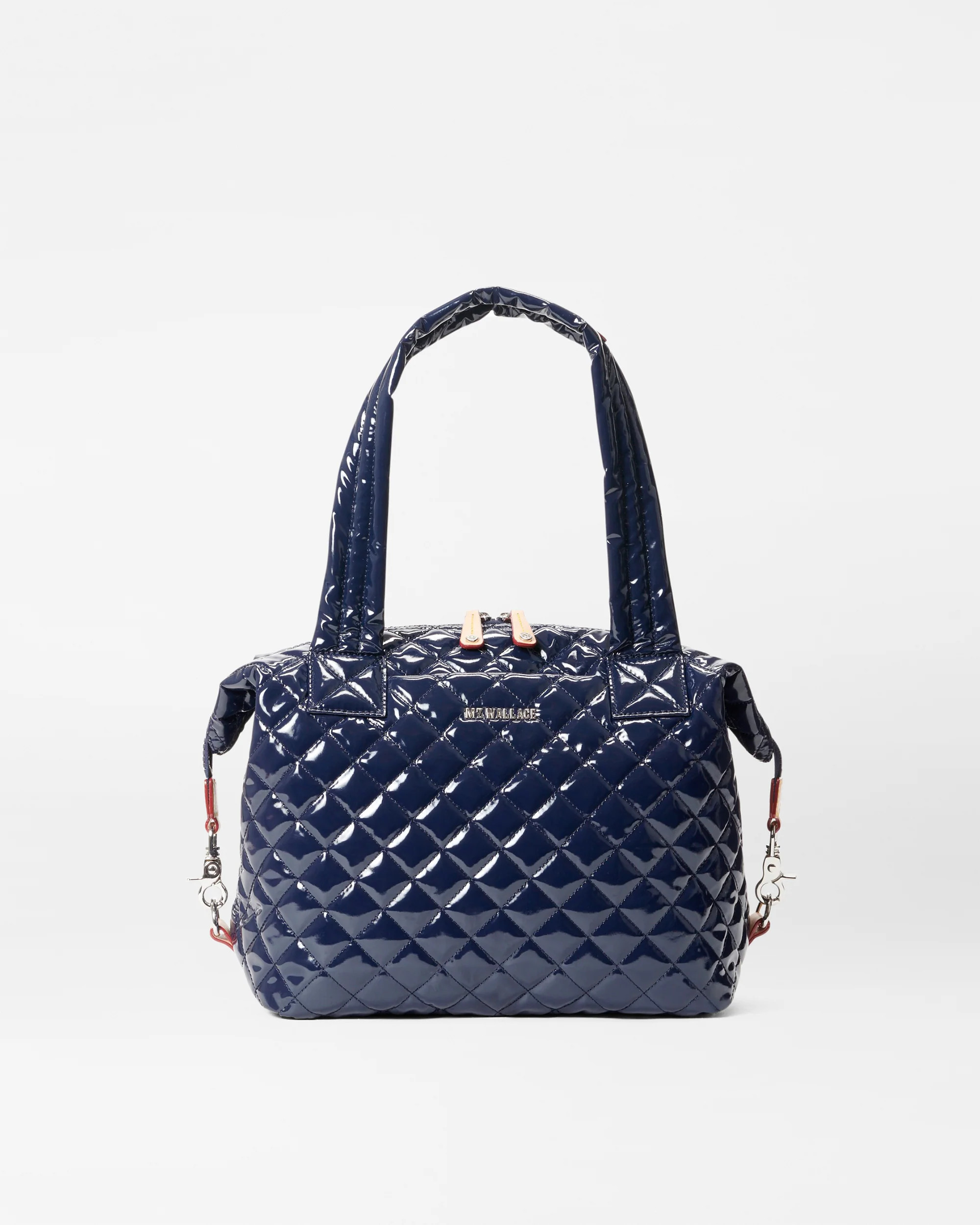 MZ Wallace Navy Lacquer Medium Sutton Deluxe | MZ Wallace