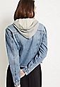 Cropped Denim Hooded Jacket | Maurices