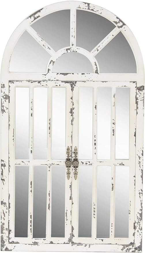 Deco 79 45919 45919 Wall Mirror, White/Brown | Amazon (CA)