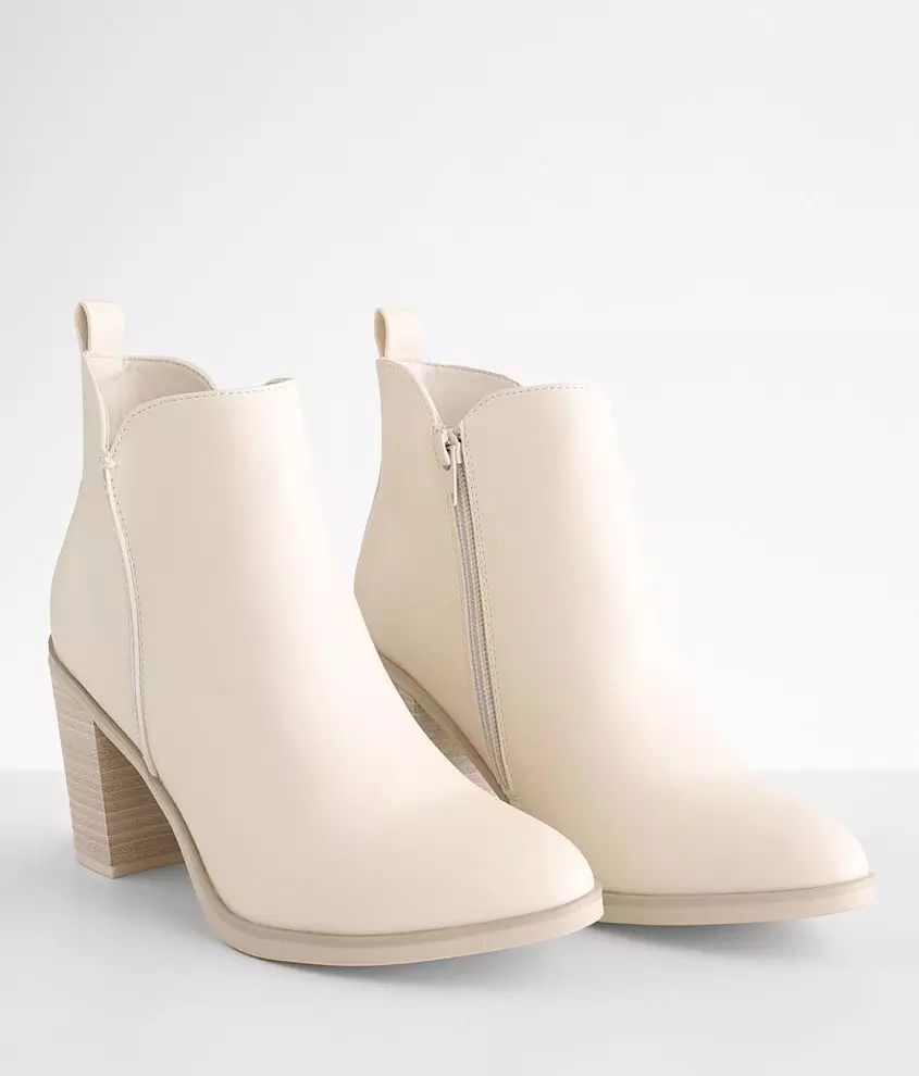 Bone Ankle Boot | Buckle