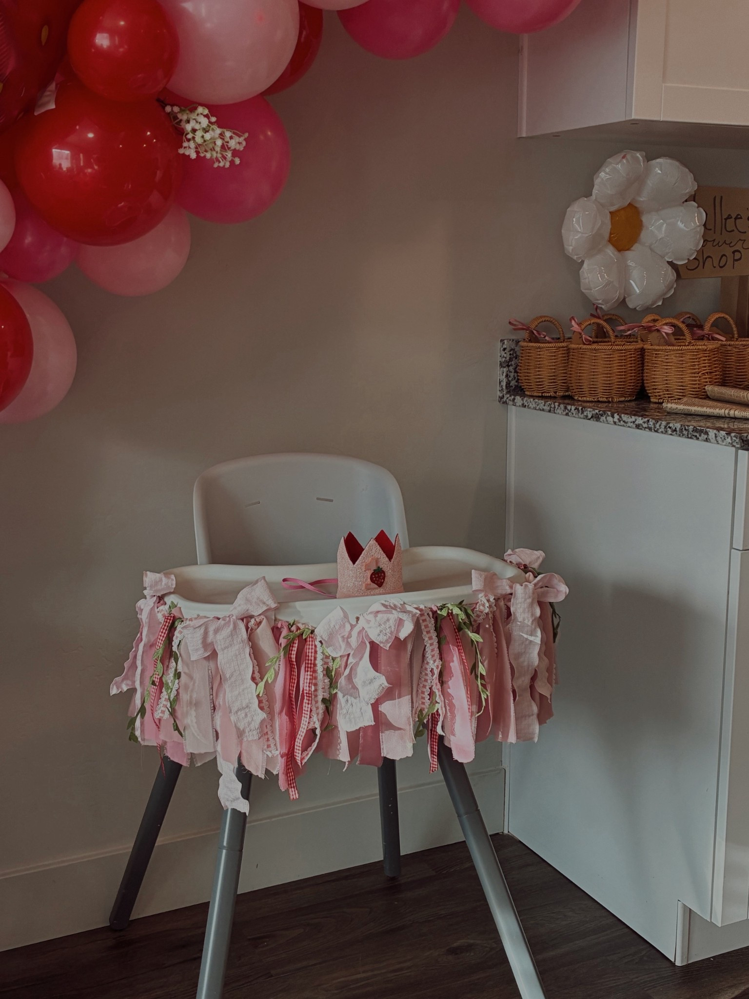 Berry First birthday party 🍓🫶🍰🌷
