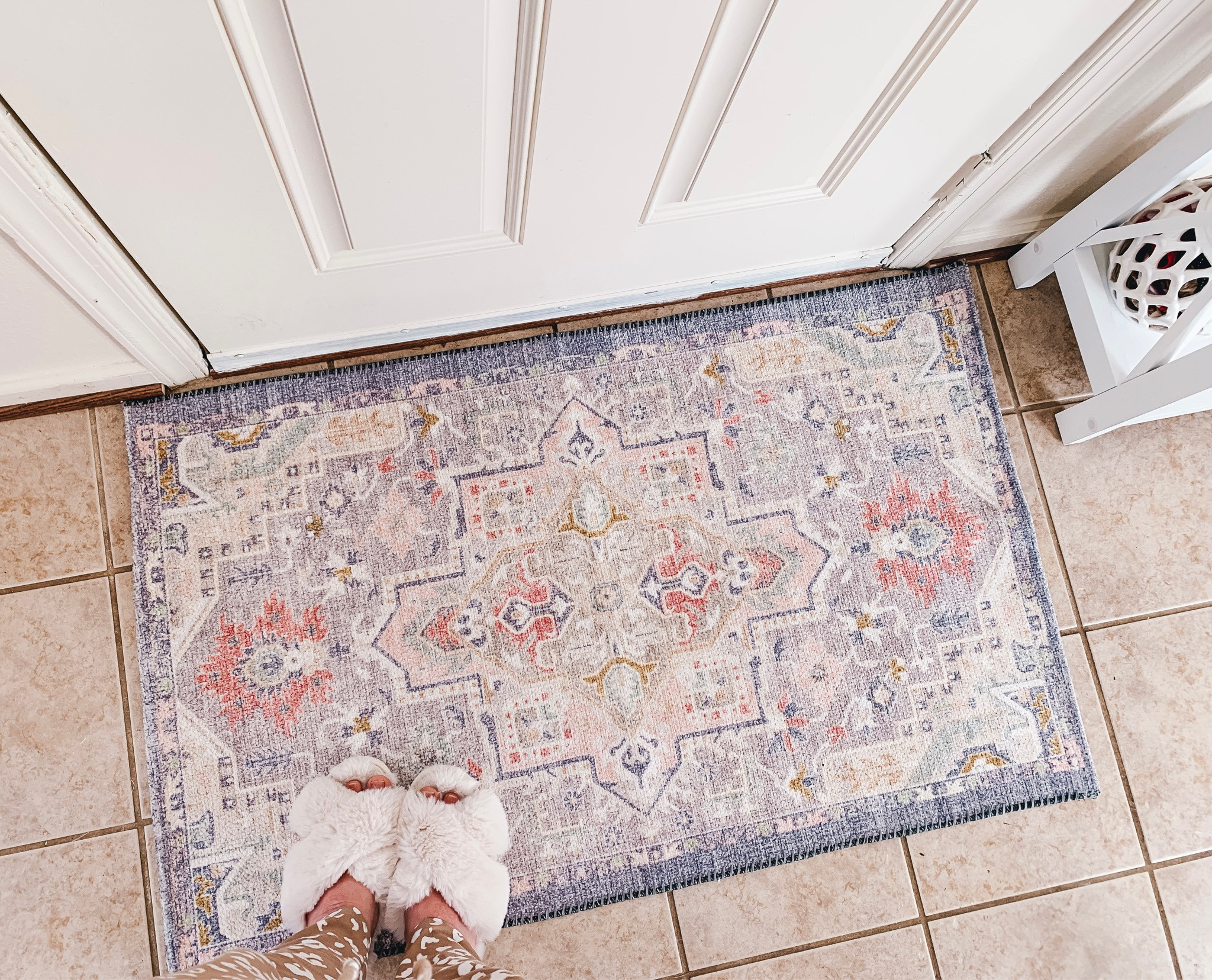 Front door rug 
Small space rug
Washable rug 
Boho rug 

#LTKfamily #LTKhome #LTKunder50