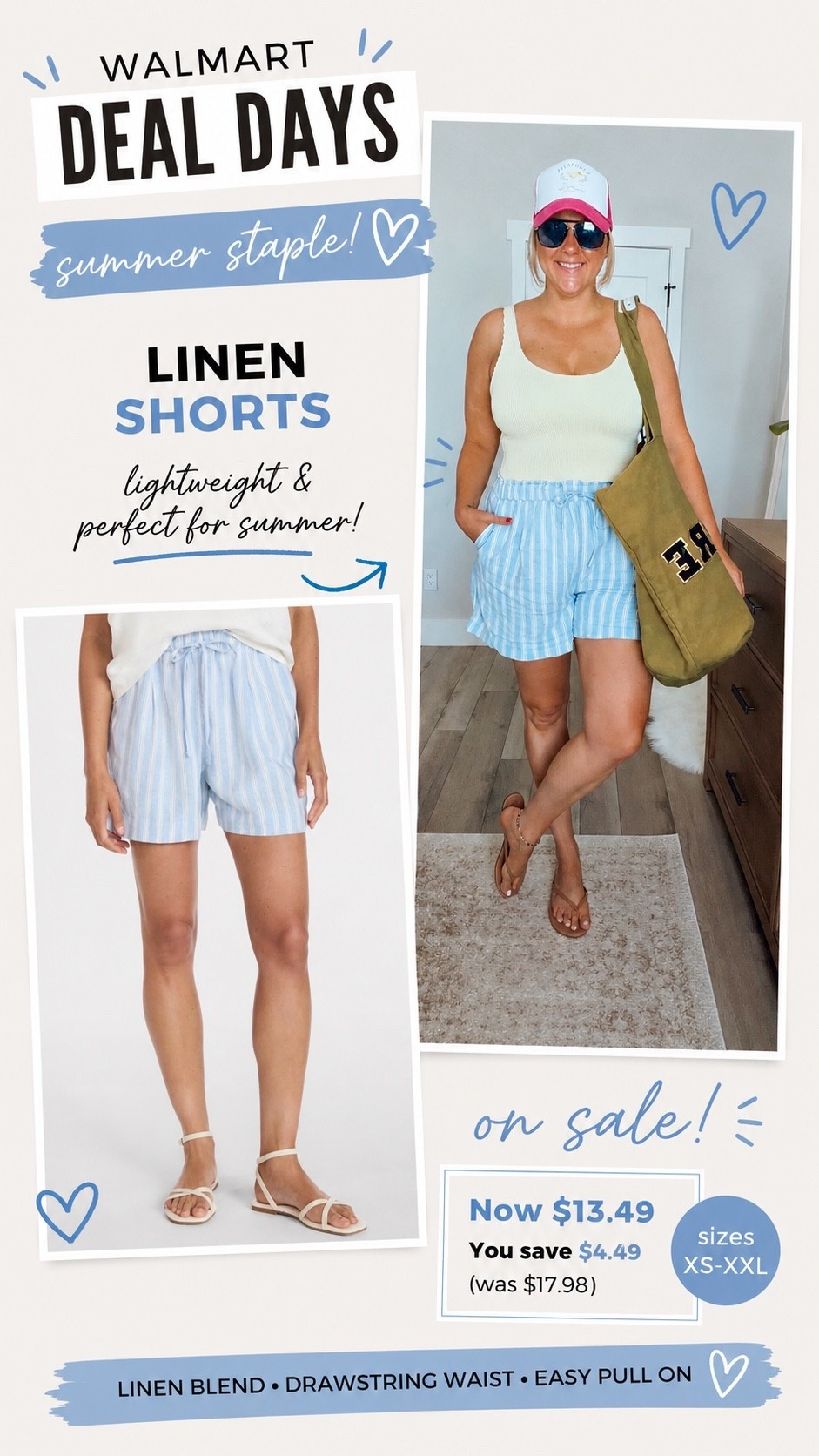 BEST linen shorts and the fit is 👌🏼.  Im in a large.

#LTKmomlife #LTKMidsize #LTKOver40