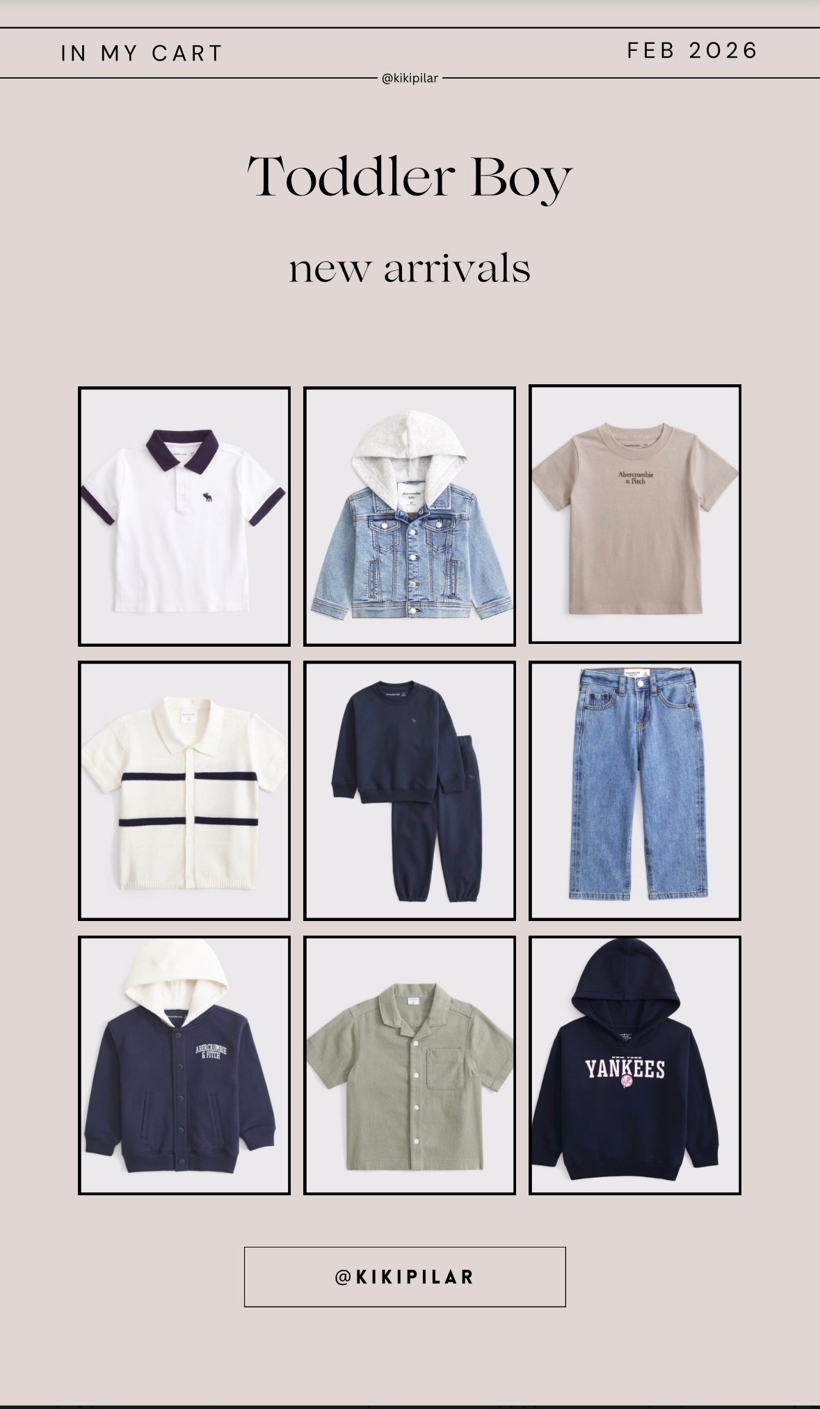 New arrivals for toddler boy
Toddler boy east coast
Polo shirt for boys
Abercrombie kids
Jacket for boys
Boys polo shirt
Boys baggy jeans
Abercrombie toddler clothing 
Spring arrivals toddler boy
Abercrombie kids new arrivals
Toddler new arrivals Abercrombie 
Yankees toddler boy

#LTKBaby #LTKKids #LTKootd