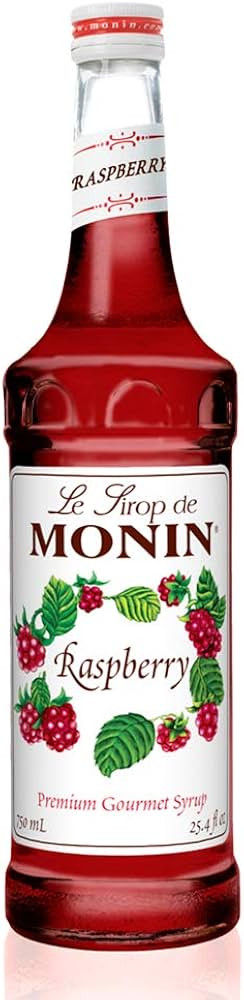 Monin - Raspberry Syrup, Sweet and Tart, Great for Cocktails and Lemonades, Gluten-Free, Non-GMO ... | Amazon (US)
