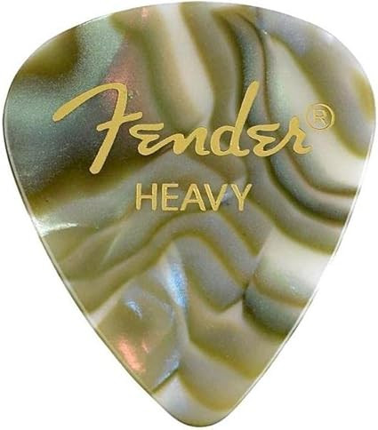 Fender 351 Premium Celluloid Guitar Picks 12-Pack - Abalone - Heavy | Amazon (CA)