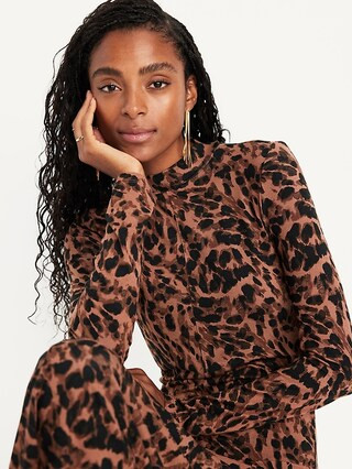 Mock Neck Maxi Dress | Old Navy (US)