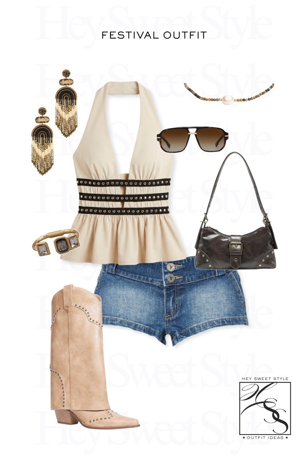 Tuscan Mom Outfit 🍸🌾 | Lollapalooza Outfits 2026 