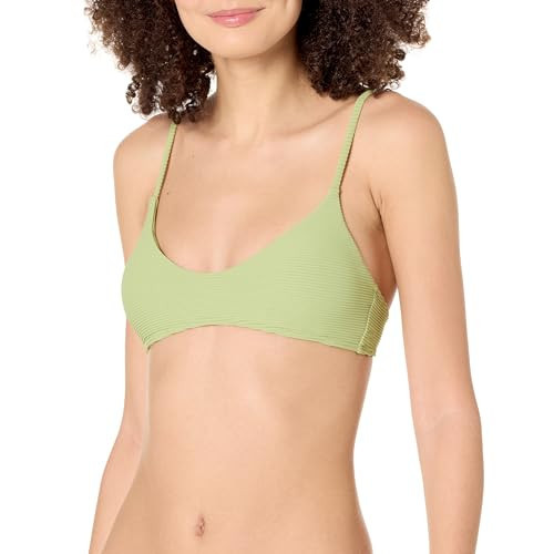 Billabong Women's Standard Tanlines V Bralette Bikini Top, Palm Green | Amazon (US)