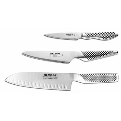 Global Knives Classic 3 Piece Assorted Knife Set | Wayfair North America