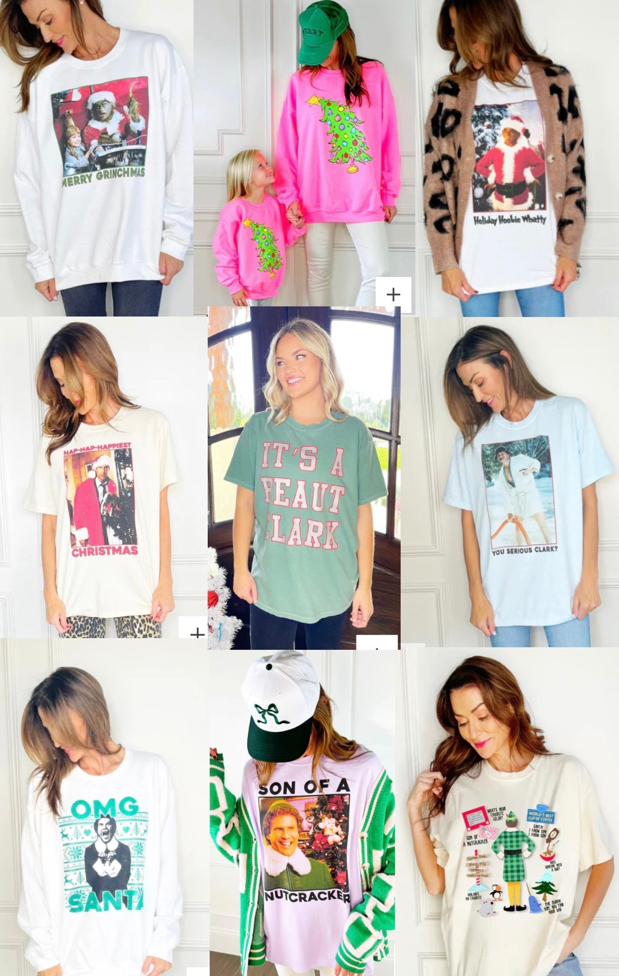 Christmas Movie inspired tees & sweatshirts I love from Poppy & Pine! How do you pick just one?! All under $50. Which would you choose?

Christmas Vacation, The Grinch, or Elf? 

#LTKFindsUnder50 #LTKGiftGuide #LTKHoliday