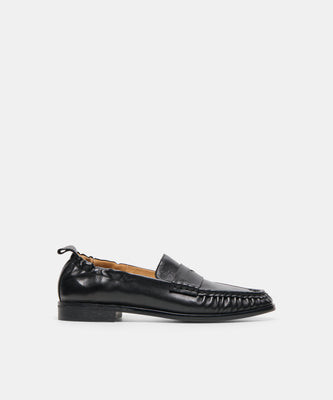 Ramzie Loafers in Black Leather Size 7 By Dolce Vita | DolceVita.com