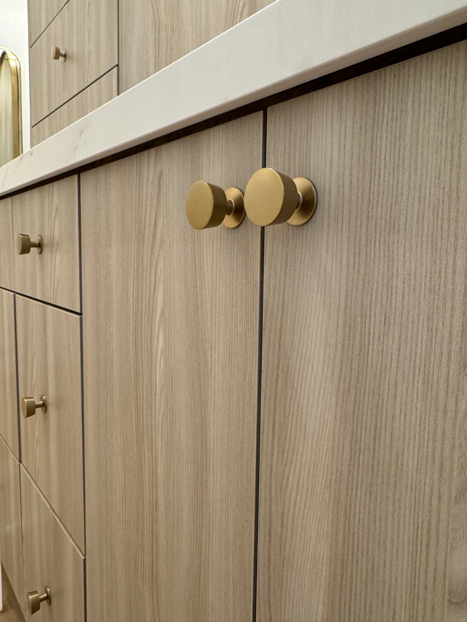 Knobs in the Jack and Jill bath.

#LTKKids #LTKFamily #LTKHome