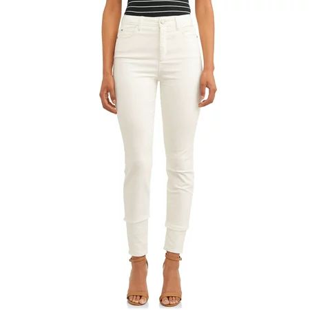 Time and Tru Women's High Rise Sculpted Corduroy Jegging | Walmart (US)