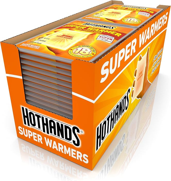 HotHands Body & Hand Super Warmers - Long Lasting Safe Natural Odorless Air Activated Warmers - U... | Amazon (US)