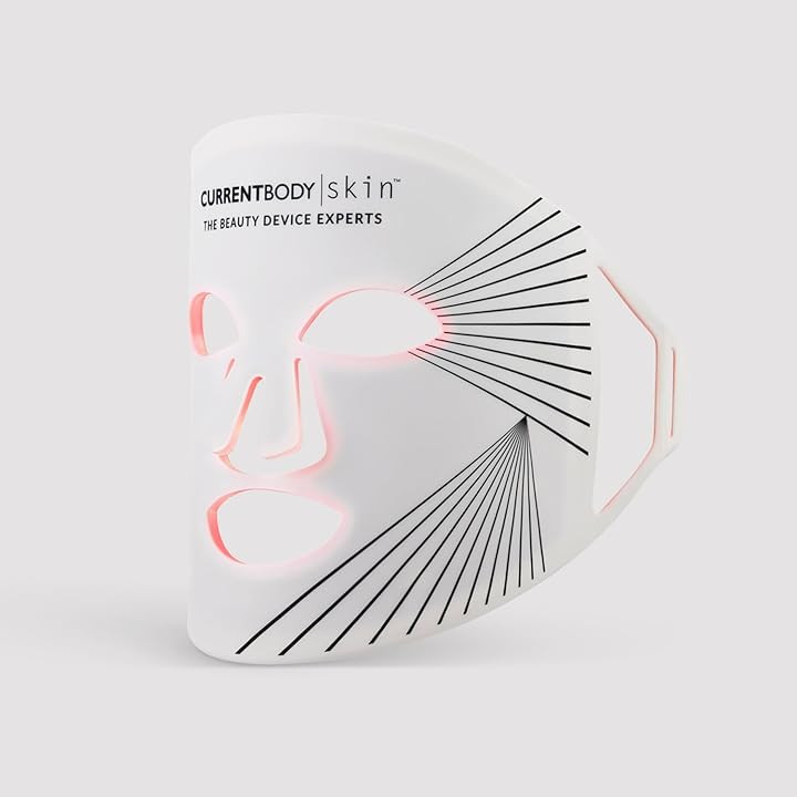 CurrentBody Skin | LED Light Therapy Face Mask | Fully Wearable Anti-Aging LED Device, Improves S... | Amazon (UK)