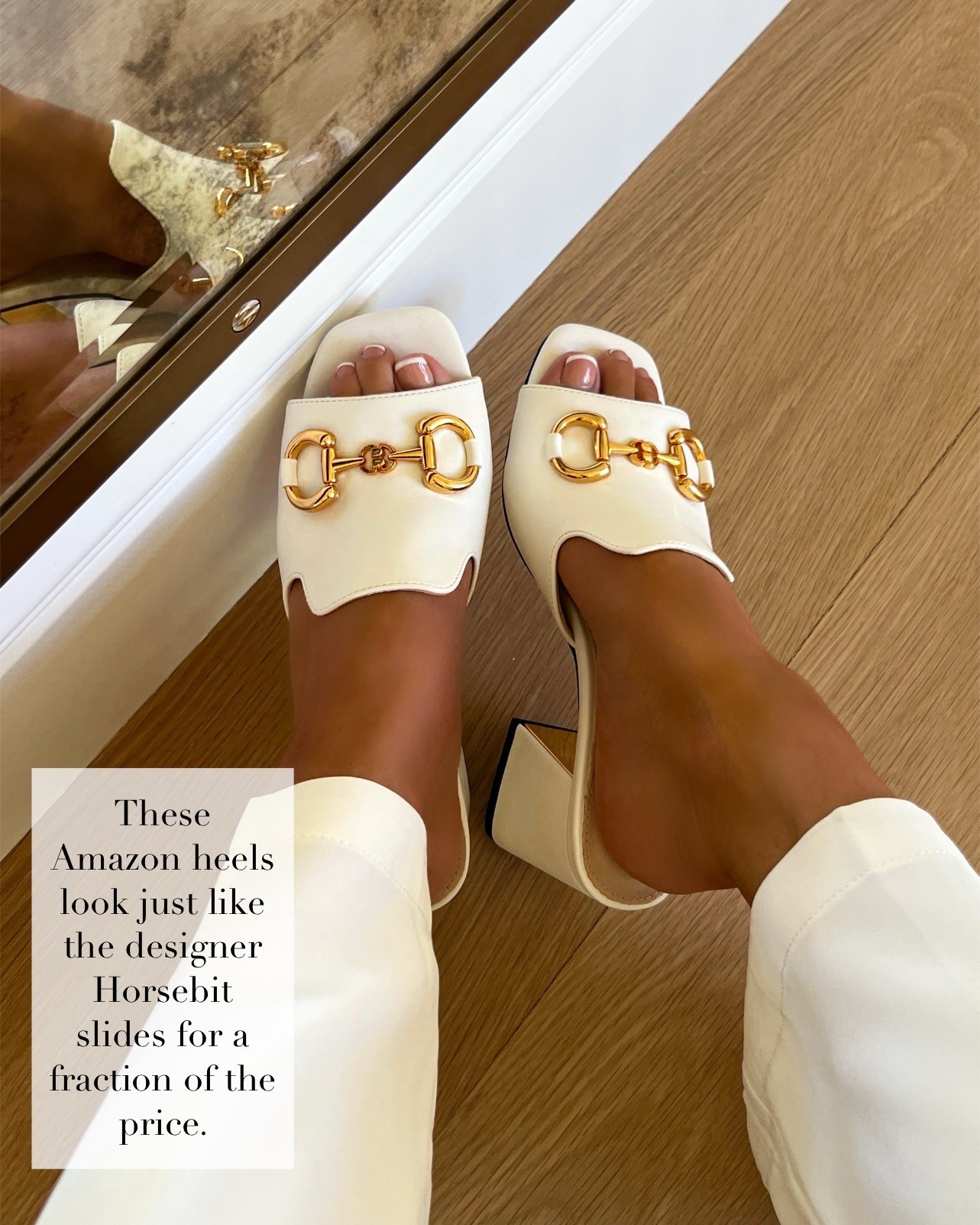 Amazon Gucci inspired heels on sale!These mules look just like Gucci but they’re way more affordable and comfy. Pair them with skirts, trousers or dresses for a chic summer look.

#LTKOver40 #LTKmomlife #LTKSeasonal