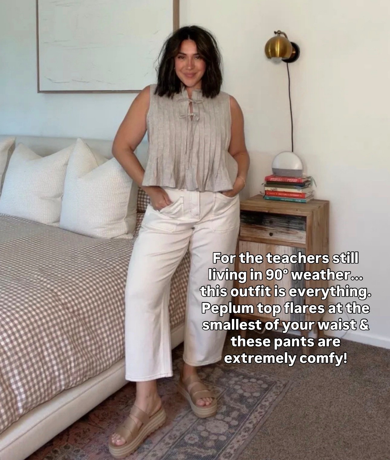 Elevated workwear/teacher outfits for hot weather! Spanx code NINAXSPANX

#LTKWorkwear #LTKMidsize #LTKSeasonal