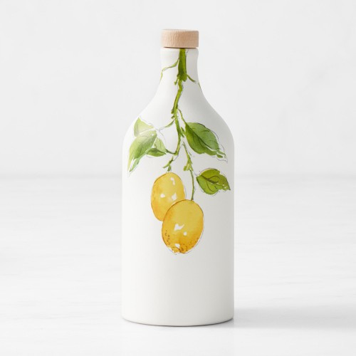 Muraglia Painted Olive Oil, Lemon, Set of 2 | Williams-Sonoma