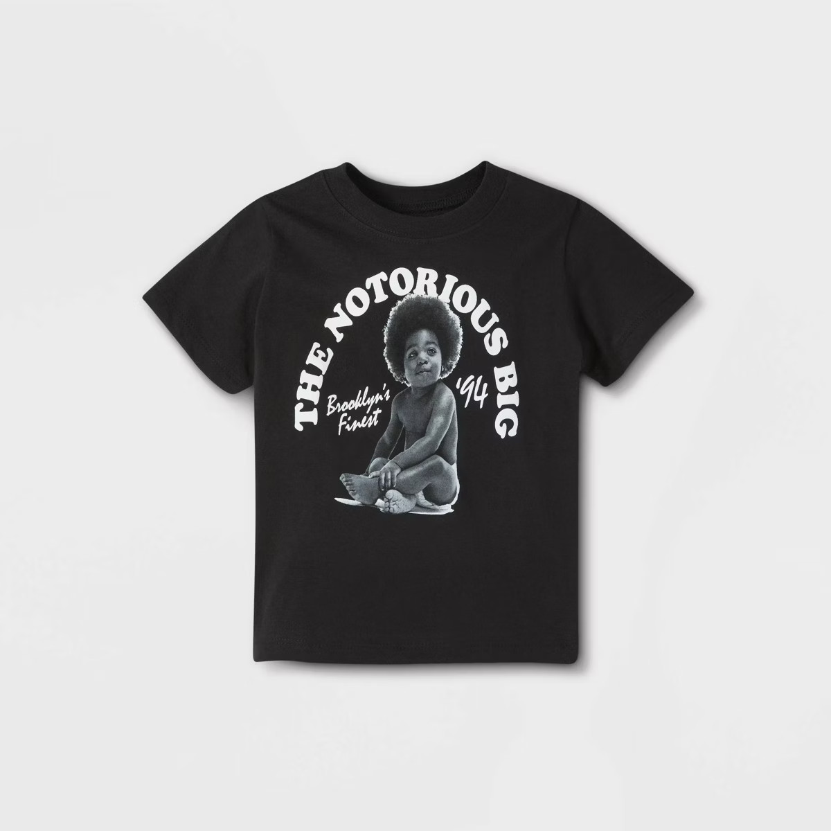 Toddler Boys' The Notorious BIG Short Sleeve T-Shirt - Black | Target