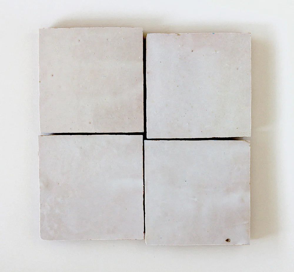 Tiles of Ezra Zellige Dust 4x4 | Alexander James Studio