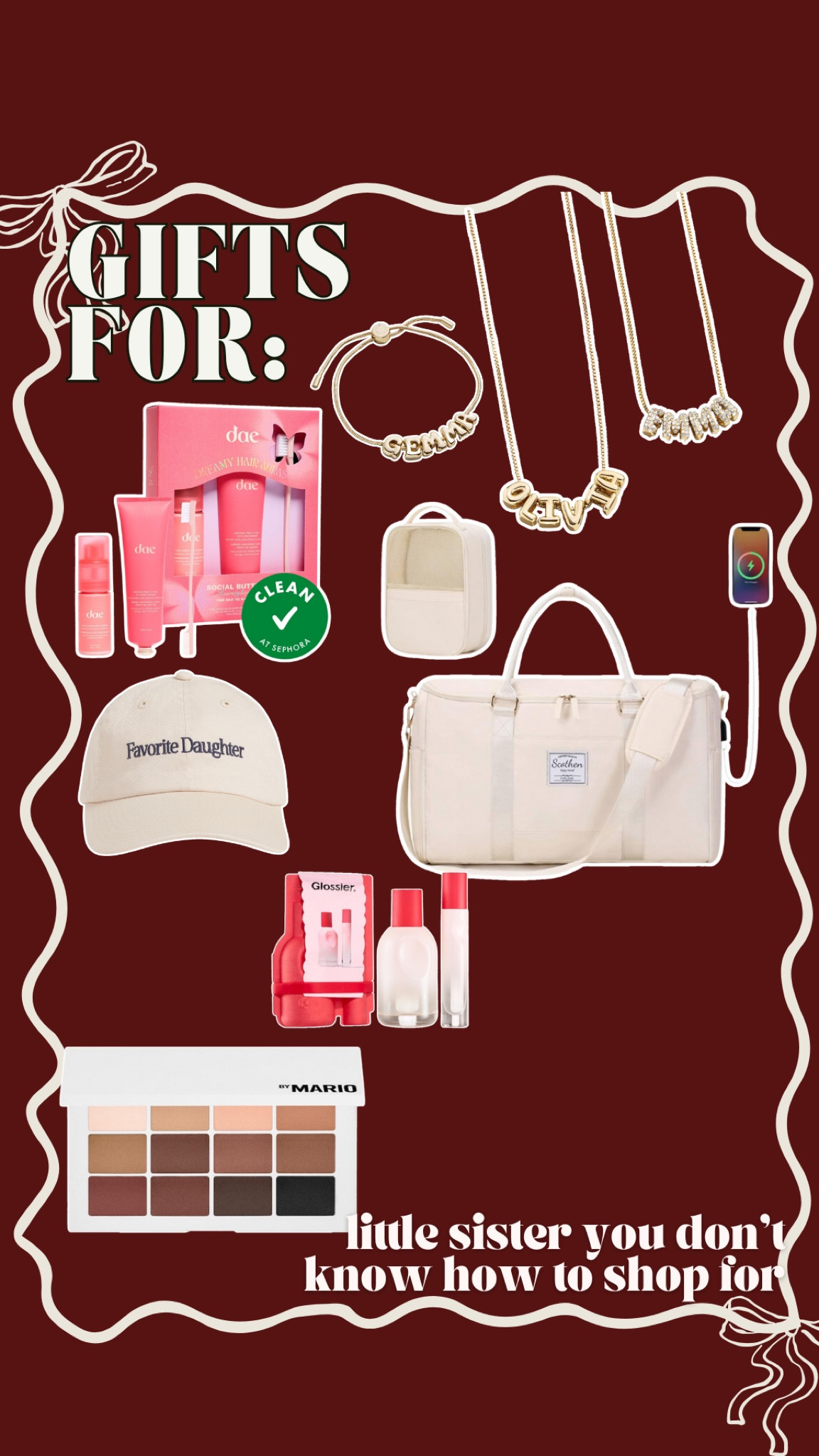 Gift ideas for little sister!

#LTKSeasonal #LTKGiftGuide #LTKHoliday