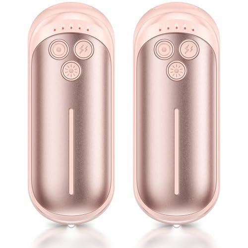 DeeKom Rechargeable Hand Warmers 2 Pack,15H*2 Long Safe Heat | Amazon (US)