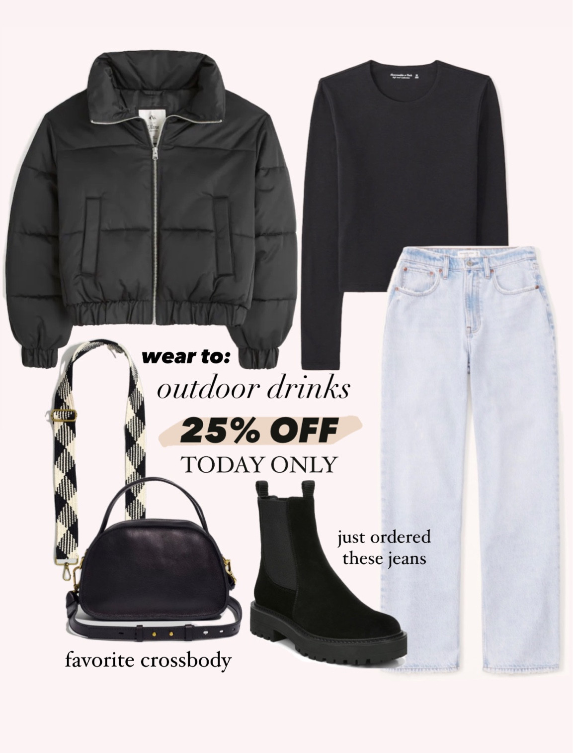 Abercrombie, jeans, winter fashion

#LTKunder100 #LTKSeasonal #LTKsalealert