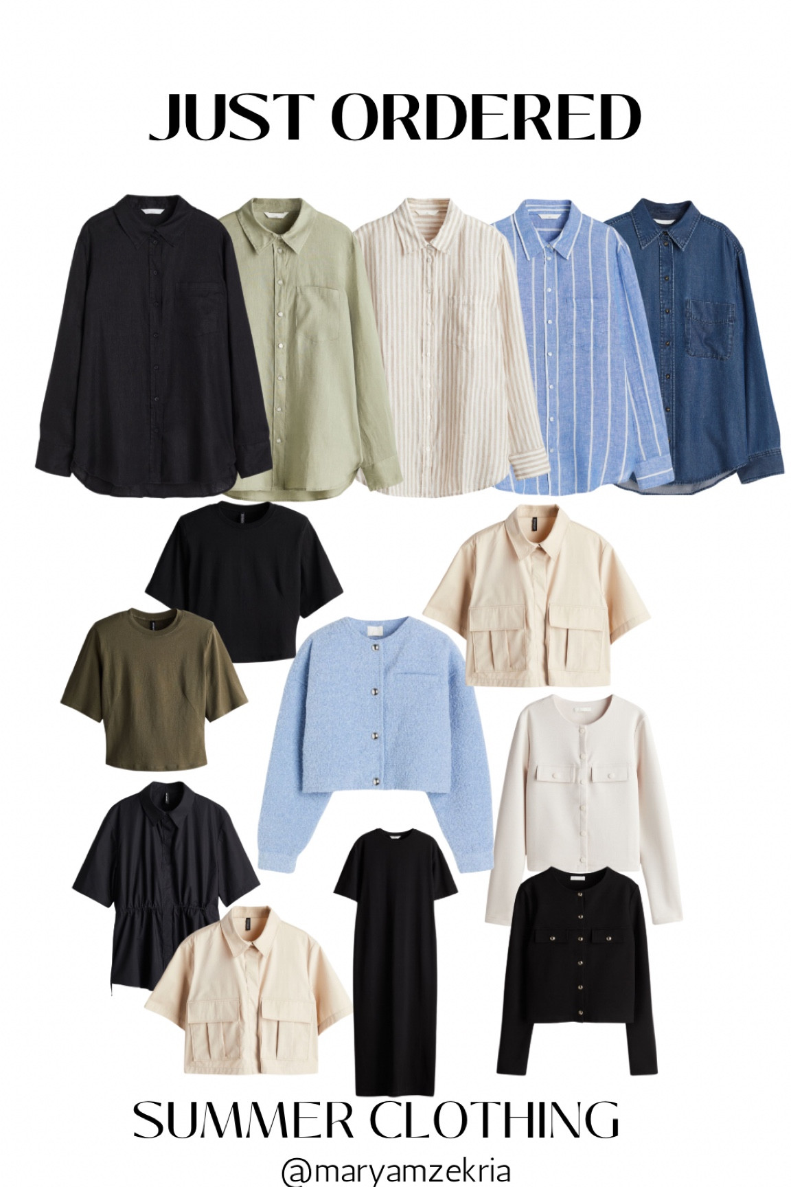 Just ordered- Summer linen basics 

#LTKBeauty