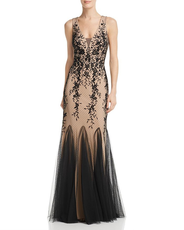 Embroidered Lace Gown - 100% Exclusive | Bloomingdale's (US)