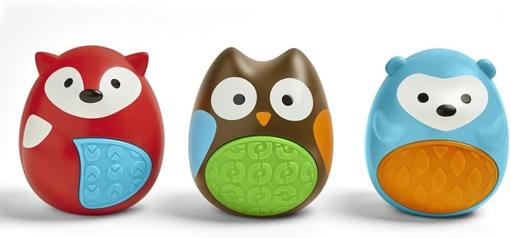Skip Hop Baby Toy Maracas, Egg Shaker Trio Musical Toy, 3 Piece Set | Amazon (US)