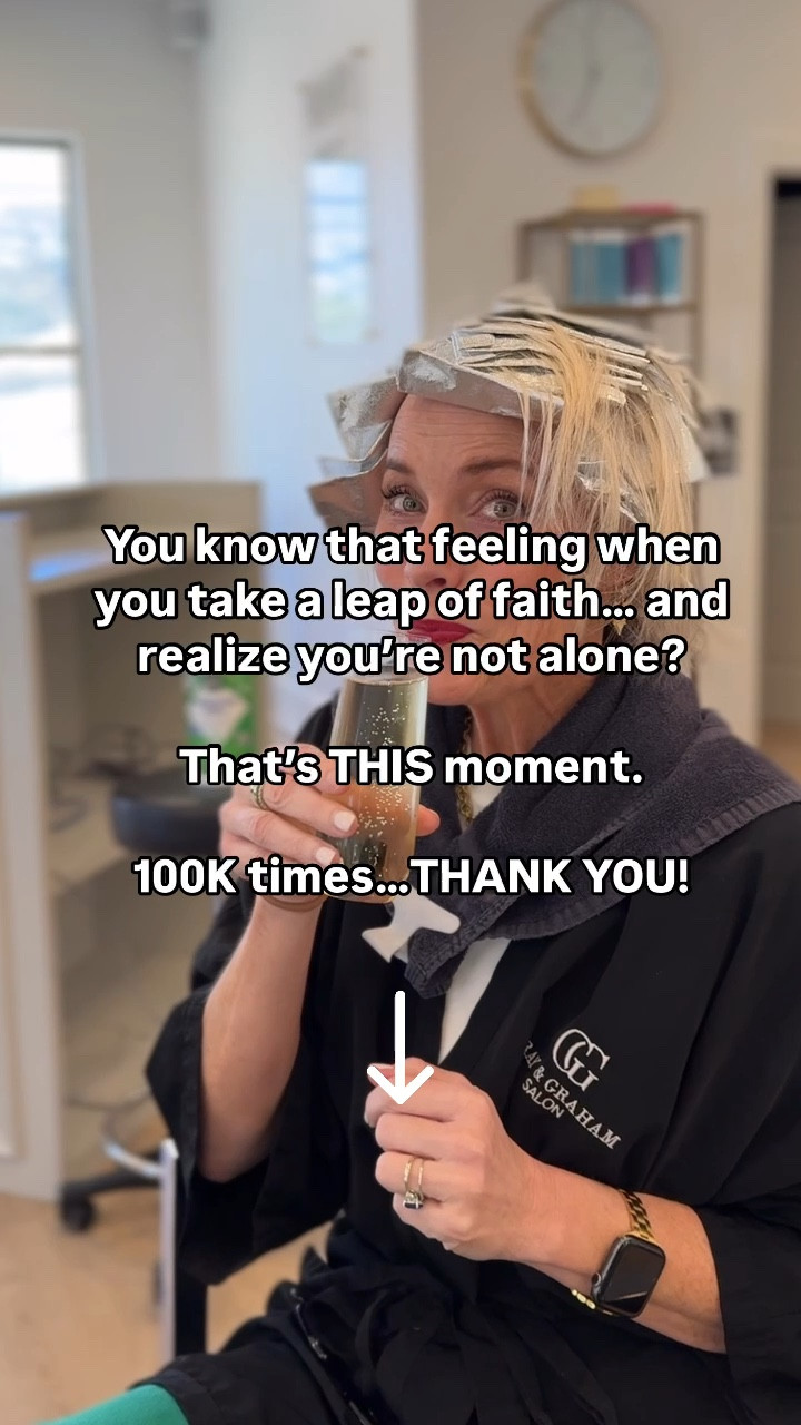 You know that feeling when you take a leap of faith… and realize you’re not alone? That’s THIS moment. 100K times, THANK YOU. 💛

This isn’t just about a number—it’s about every woman who’s ever wondered, “Is it too late to start over?” It’s NOT. And if you need proof, you’re looking at it.

👇 Tell me in the comments—how long have you been here? Since day one? A few months? Just found me today? I want to celebrate YOU! 🎉

And if you’re new here, hit FOLLOW—because your next chapter starts NOW!

❤️ Follow for more
✈️ Share this with a friend
⬇️ Save this for later

#midlifeconfidence #midlifewomen #midliferevolution #womenover40 #womenover50 #thisis50 #styleover40 #styleover50 #agelessstyle #fashionover40 #fashionover50 #confidenceisbeauty #agingstrong #midlifeinfluencer #reinventyourself #secondact #itsnevertoolate #youreincontrol #fashioncommunity #womensupportingwomen #styleinspiration



#LTKWatchNow #LTKStyleTip #LTKOver40