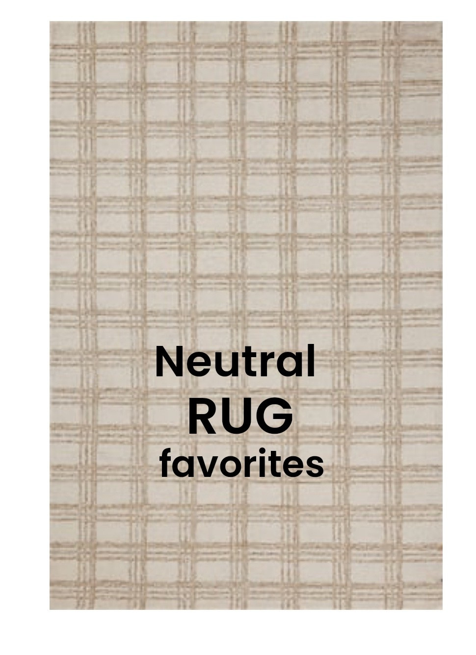 Neutral rug favorites 

#LTKFindsUnder100 #LTKHome #LTKSaleAlert