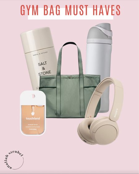 These should be in everyone's gym bag. The bag is from Lululemon and there's so much space! My favorite thing is the hand sanitizer 🙌

#LTKFitness #LTKActive #LTKGiftGuide