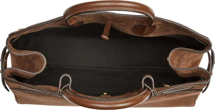 New York Leather Satchel | Nordstrom