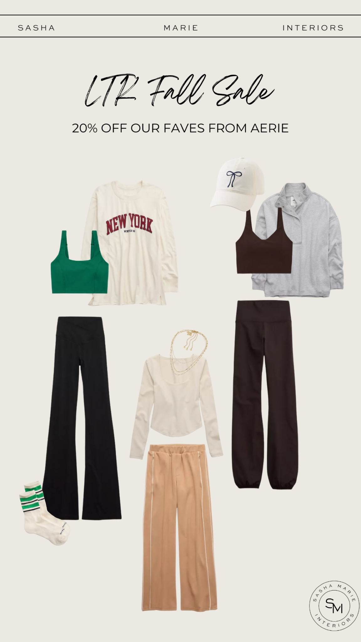 Get 20% off Aerie during the LTK Fall Sale! Our athleisure favorites keep you cozy from workout to shopping  

#LTKActive #LTKFitness #LTKFallSale