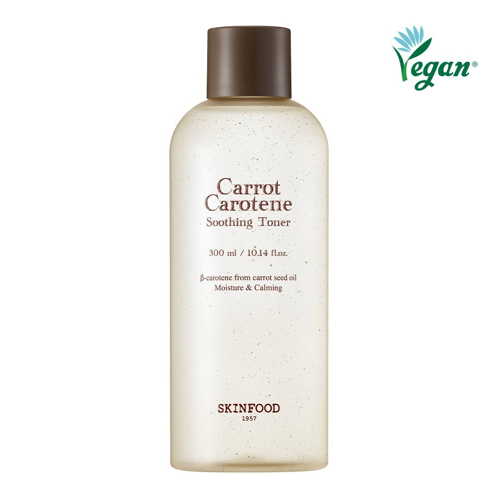 SKINFOOD Carrot Carotene Soothing Toner 300mL  | OLIVE YOUNG Global | Olive Young Global