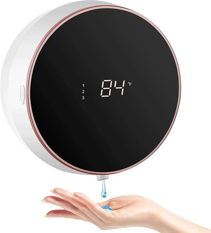 Dispensador de sabão automático espumante dispensador de sabão à mão livre dispensador de sa... | Amazon (BR)