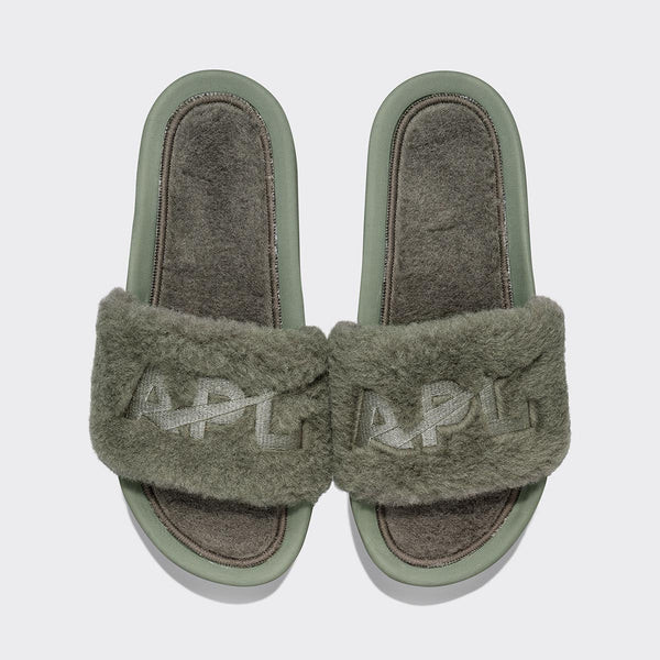 Men's Shearling Slide Fatigue | APL