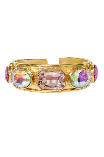 Virtue Luxe Ainsley Unicorn Rhinestone Cuff Bracelet | The Willow Tree
