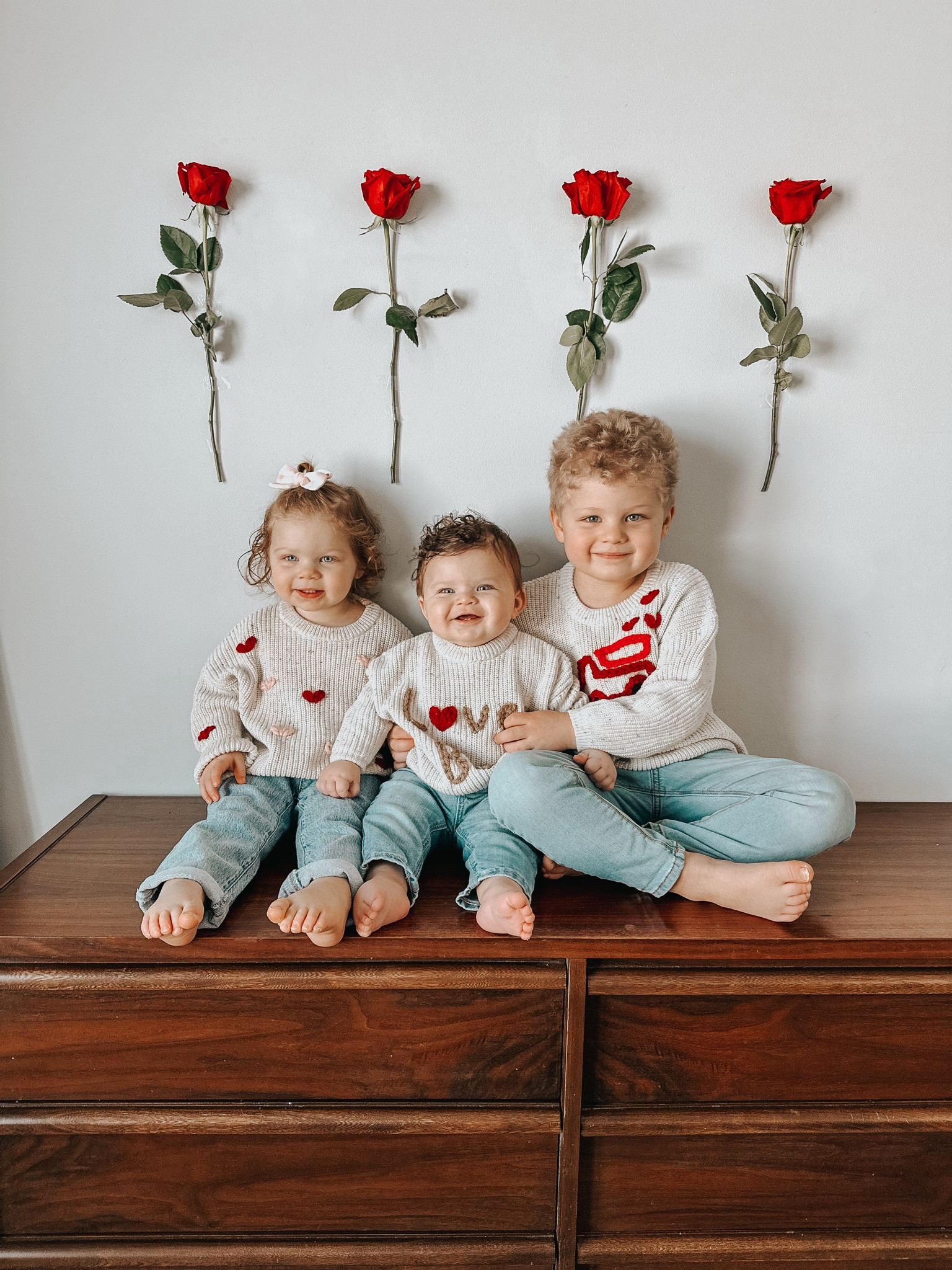 we did an at home valentine’s day photoshoot for the kids and it turned out so cute! these sweaters are from my friends shop Wylde aspyn on etsy and she can customize it to whatever you’re looking for! My code ‘occurringwitholivia’ saves you! 


#LTKBaby #LTKFamily #LTKKids
