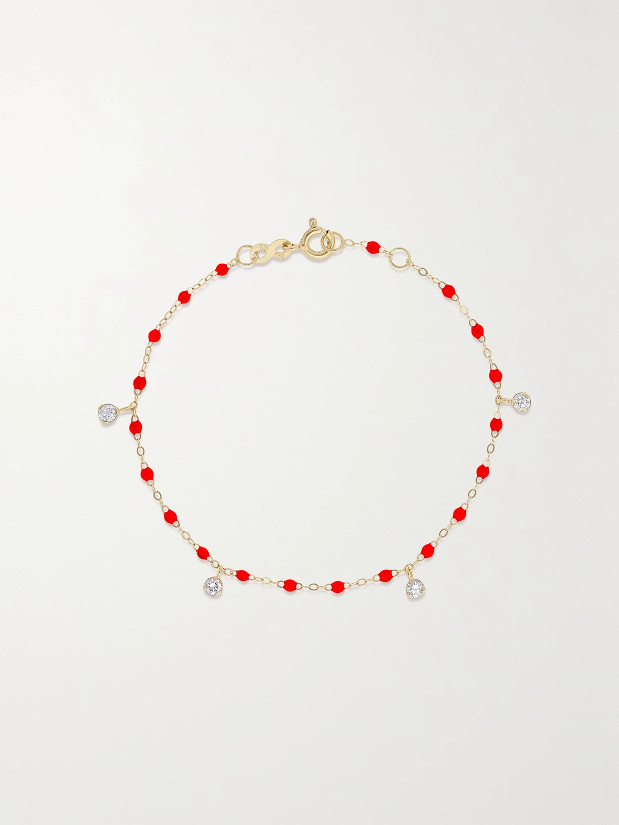 Gigi Clozeau - Gigi Supreme 18-karat Gold, Resin And Diamond Bracelet - One size | NET-A-PORTER (US)