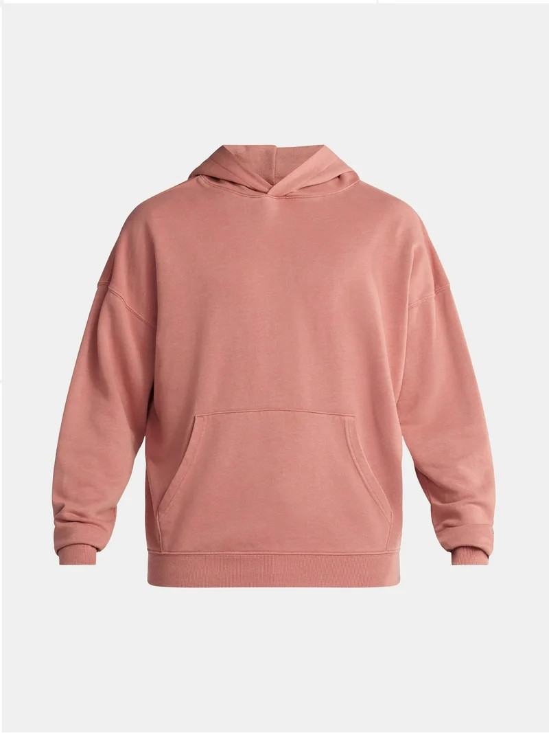 No Boundaries Oversized Hoodie with Long Sleeves, Men's & Big Men's | Walmart (US)