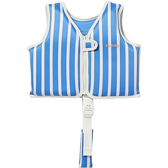 SUNNYLiFE Swim Vest, 1-2 Years, Blue, EPE/Natural Rubber/Polyester, 13.39x12.6x1.77 Inches, 1.27 ... | Amazon (US)