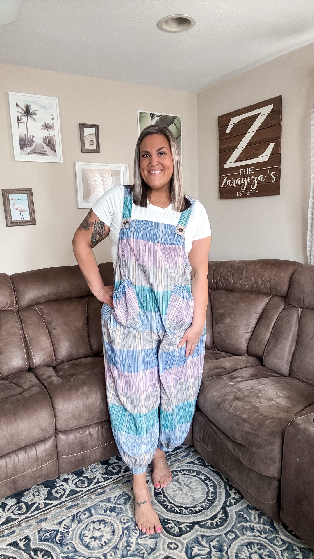 feeling so cute in this comfy jumpsuit!

to be completely honest, I wasn’t expecting to like this as much as I do!

my favorite part is definitely the tapered, jogger-like hem on the ankles!

use code BLOOMCHICKOL to save!

#LTKootd #LTKPlusSize #LTKTall
