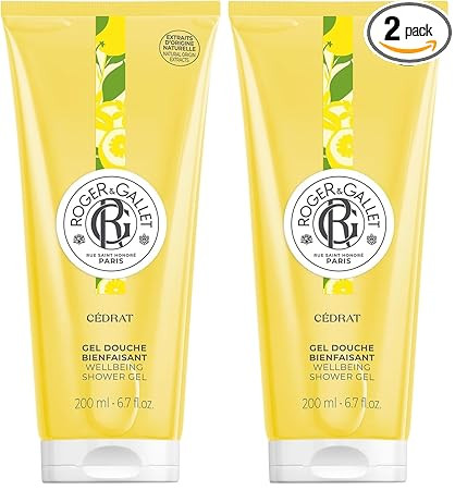 Roger&Gallet Cedrat Gel Shower 200 ml (Pack of 2) | Amazon (DE)