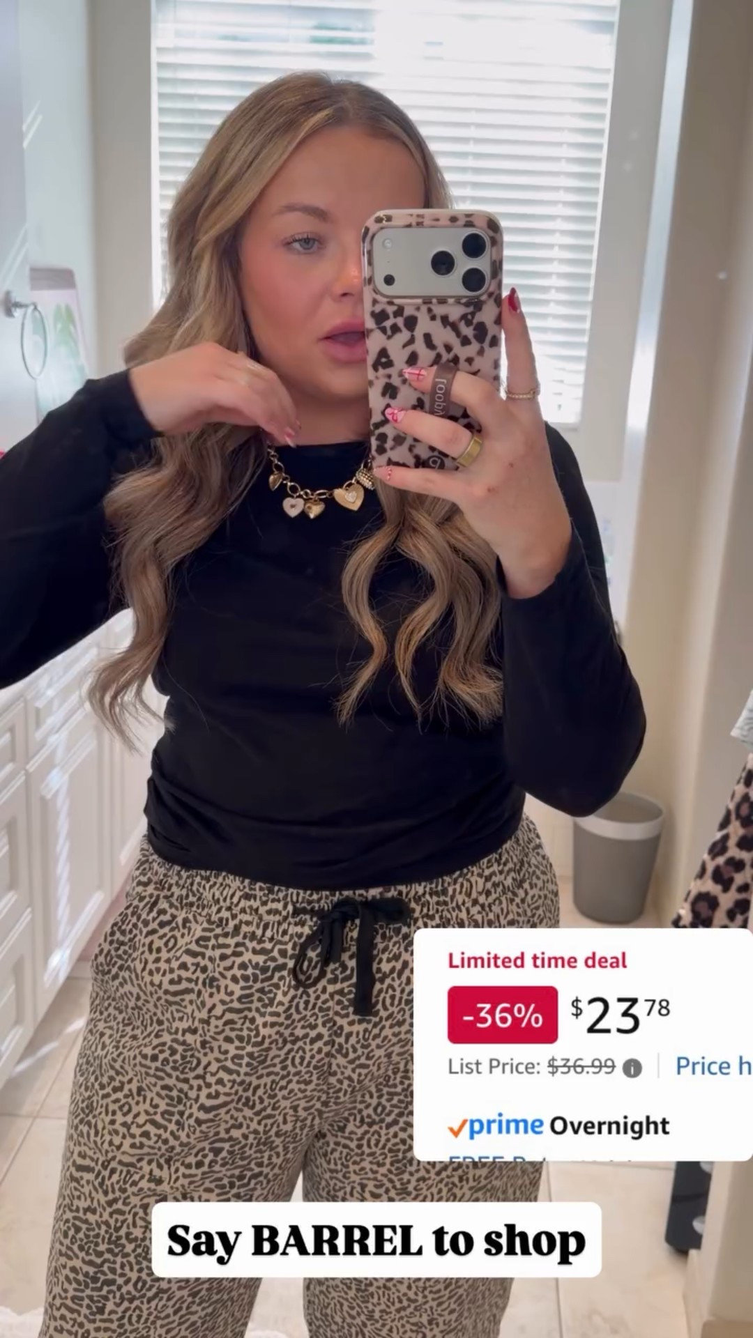 My comfy leopard barrel sweatpants are on sale again!

#LTKSaleAlert #LTKSeasonal #LTKMidsize