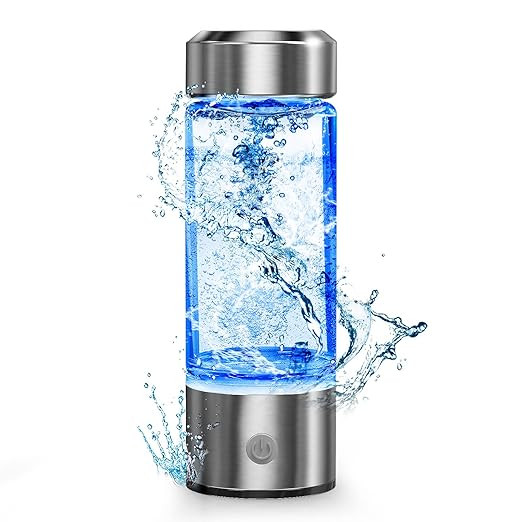 Hydrogen Water Bottle, Portable Hydrogen Water Ionizer Machine, Hydrogen Water Generator, Recharg... | Amazon (US)