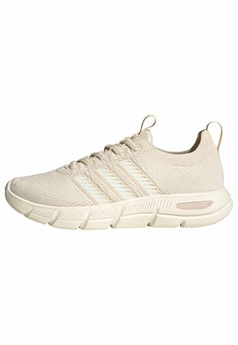 adidas Women's Cloudfoam Flex - Slounge, Wonder White/Off White/Sand Strata, 5.5 | Amazon (US)