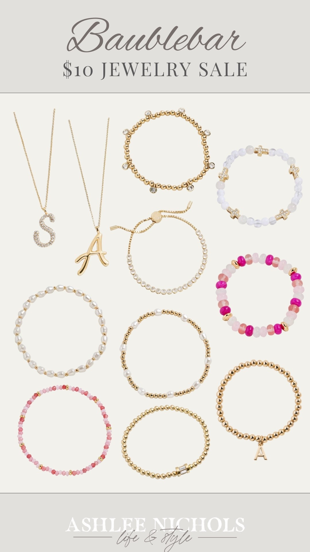 Baublebar $10 jewelry sale!

Stocking stuffers, beaded bracelet, initial necklace

#LTKGiftGuide #LTKHoliday #LTKSaleAlert